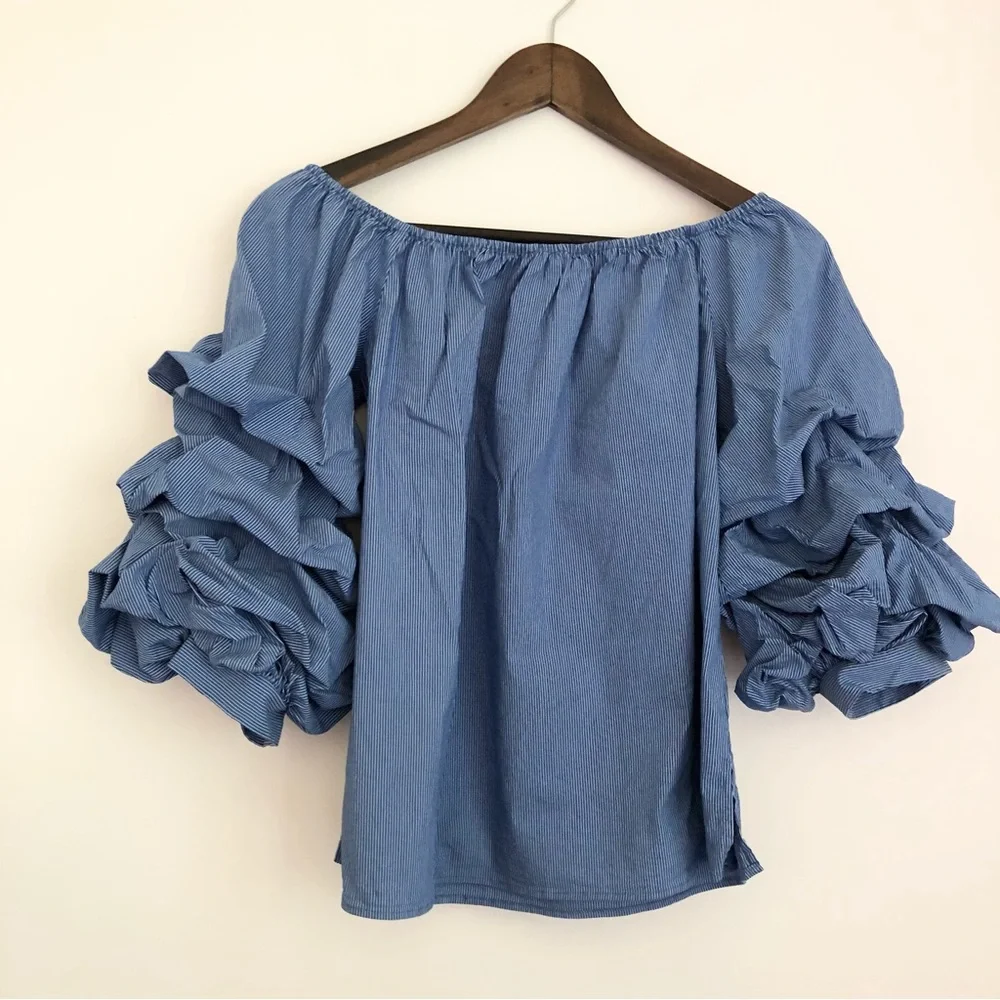 Zara Puff Sleeve Blouse